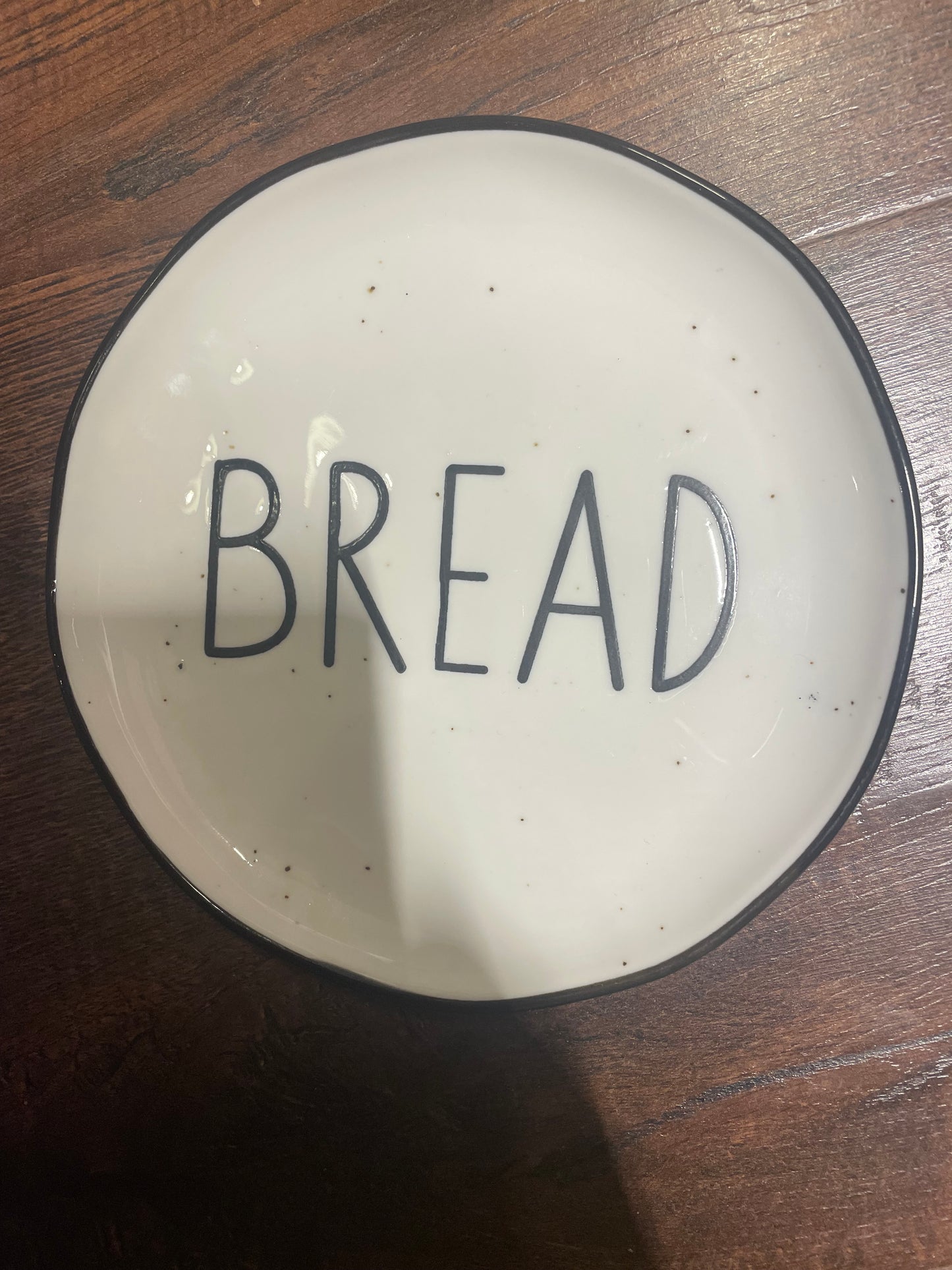 Titled Dinner Plate