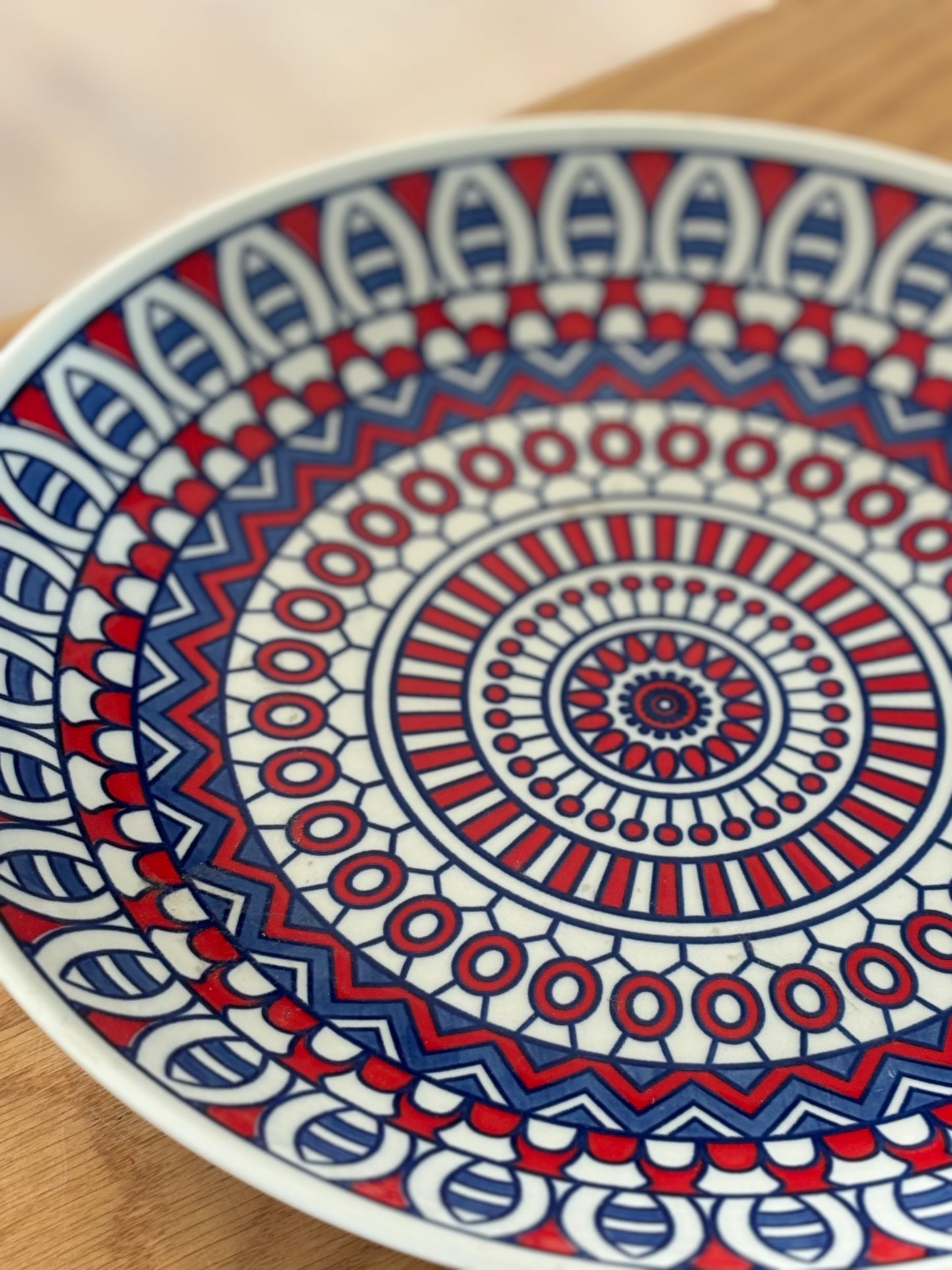 Extra Large Round Iranian Serving Platter