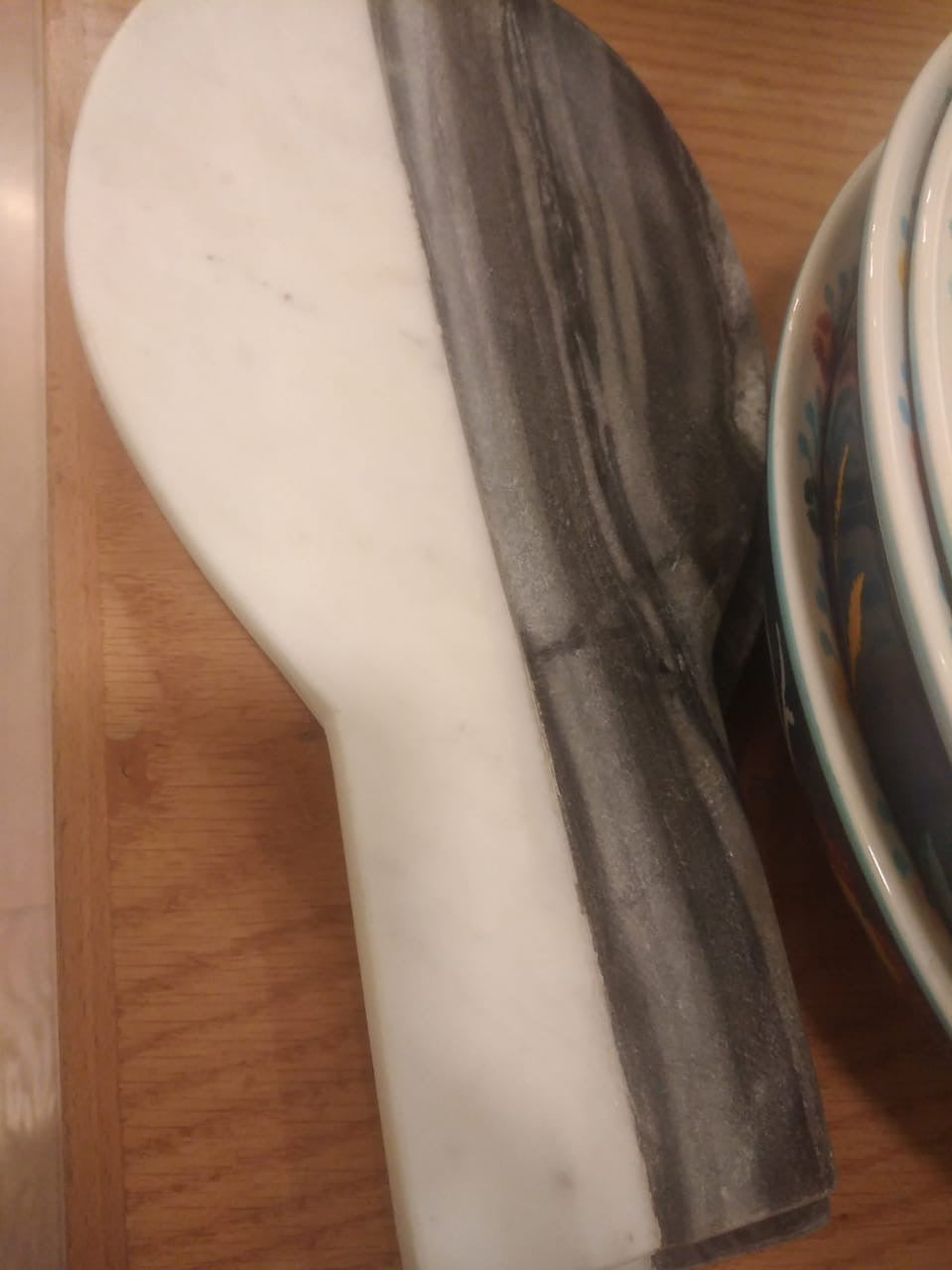 Marble spoon rest