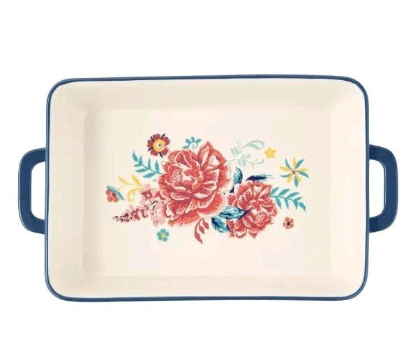 The Pioneer Woman Floral Stoneware Serveware