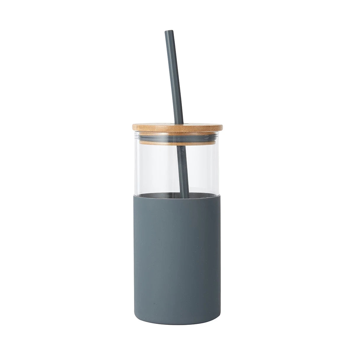 Glass Tumbler Bamboo Lid