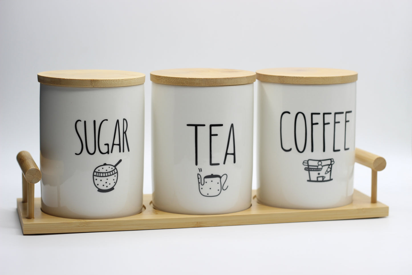 Illustration Canister set of 3