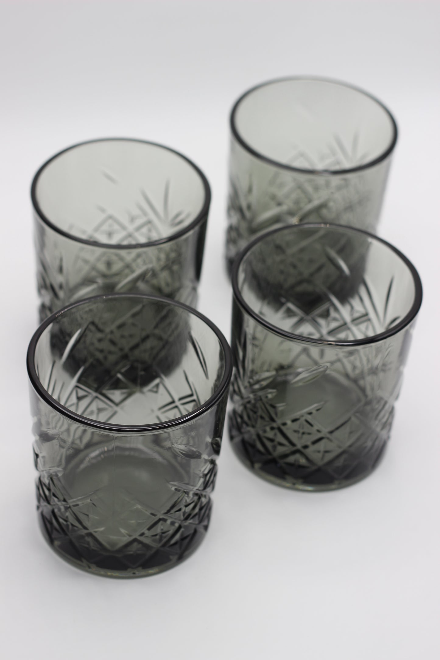 Timeless Old Fahioned Glass - Grey