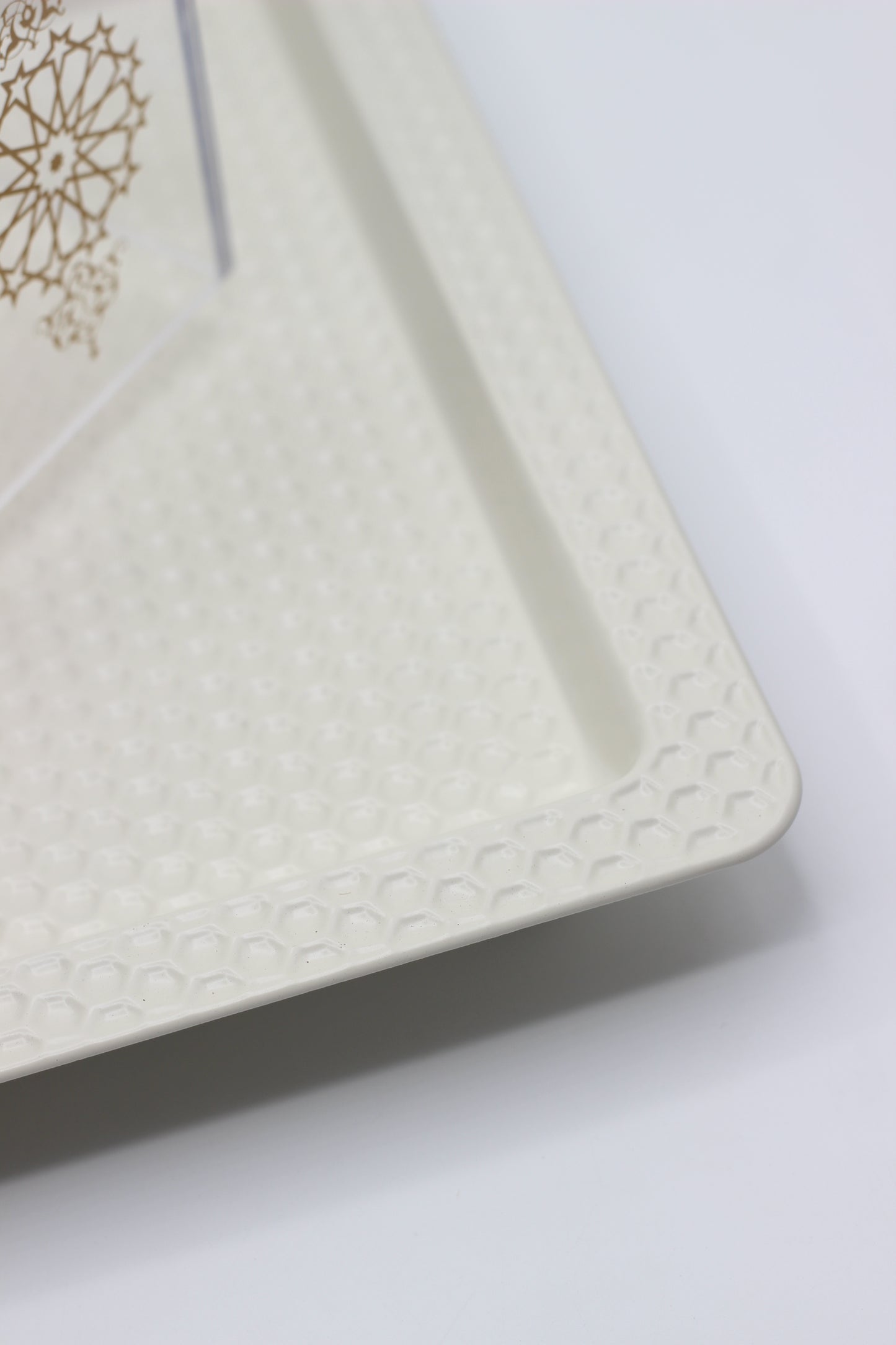 Ramadan Metal Tray With Plexi Cover