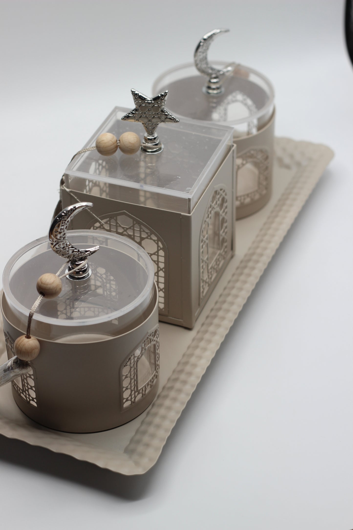 Ramadan Nut Serving Tray Set