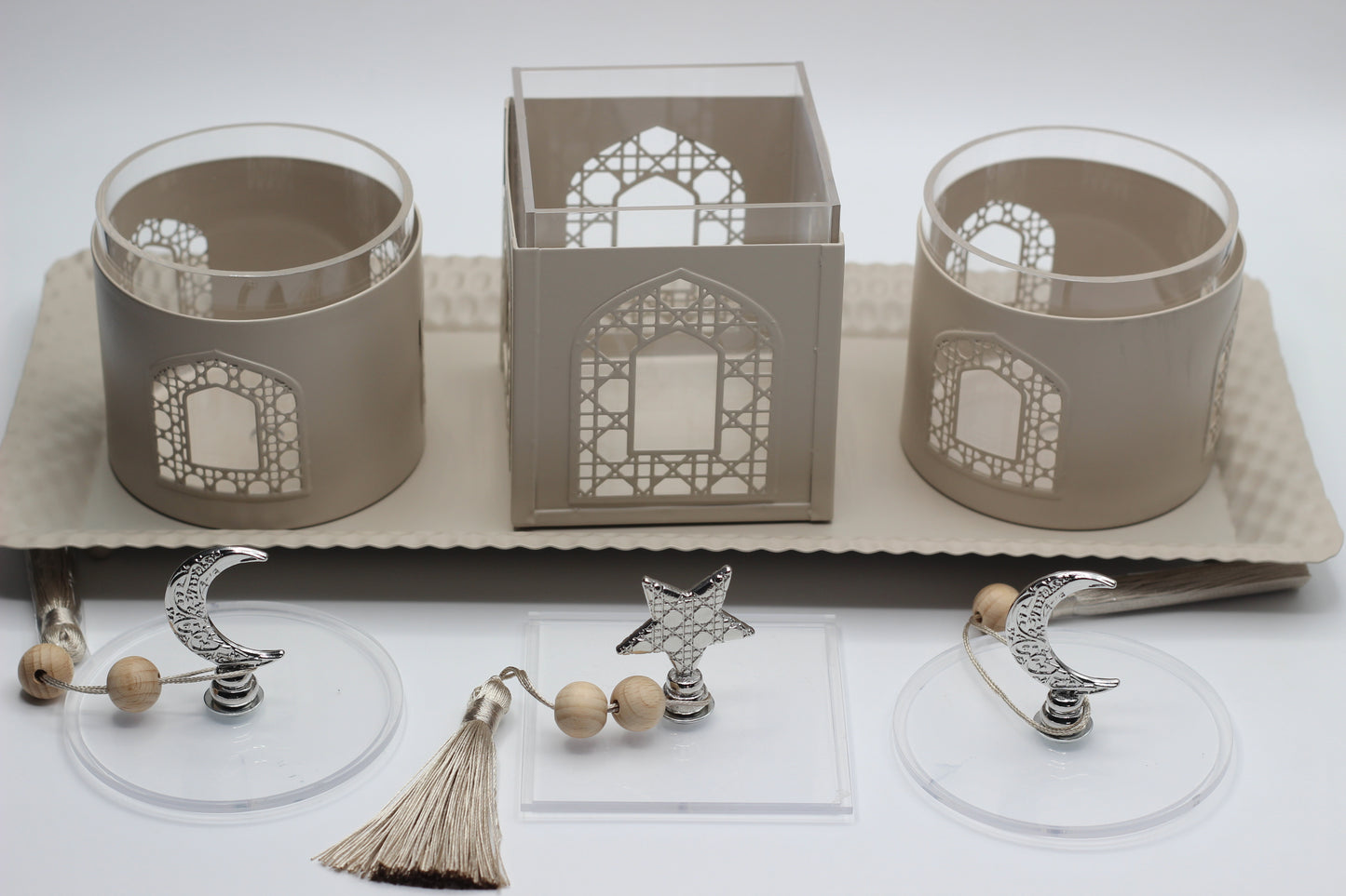 Ramadan Nut Serving Tray Set