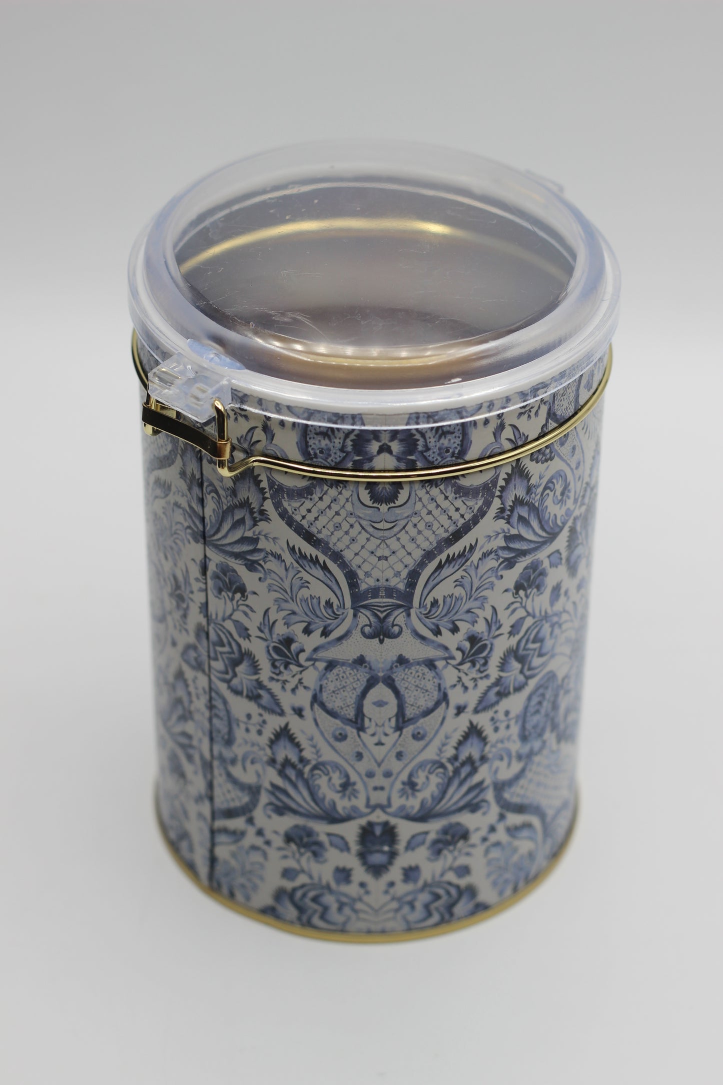 Blue Coffee Canister