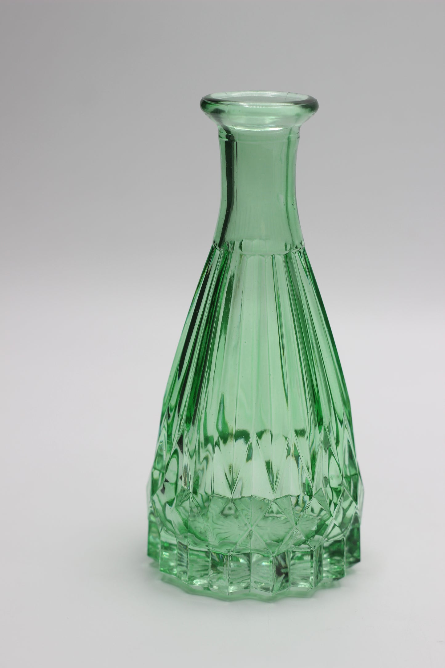 Mini Emerald Green Glass Vase