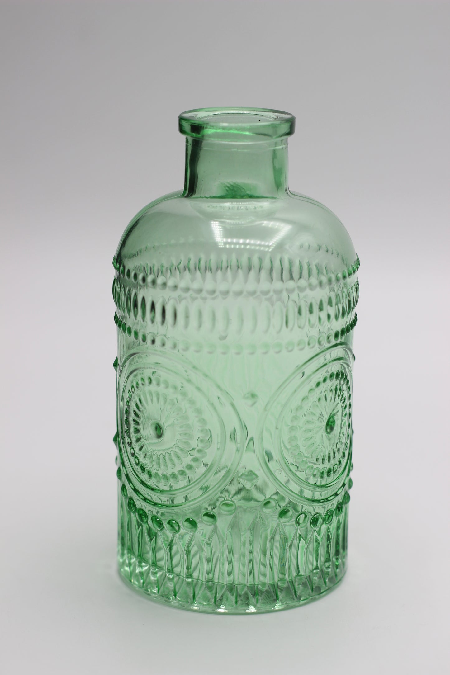 Mini Emerald Green Glass Vase
