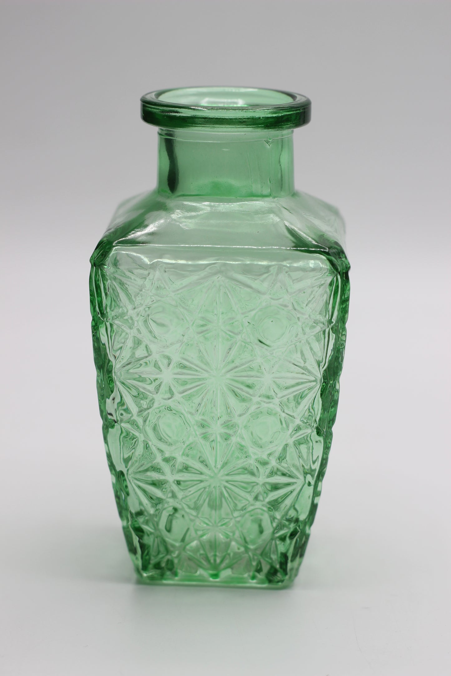 Mini Emerald Green Glass Vase