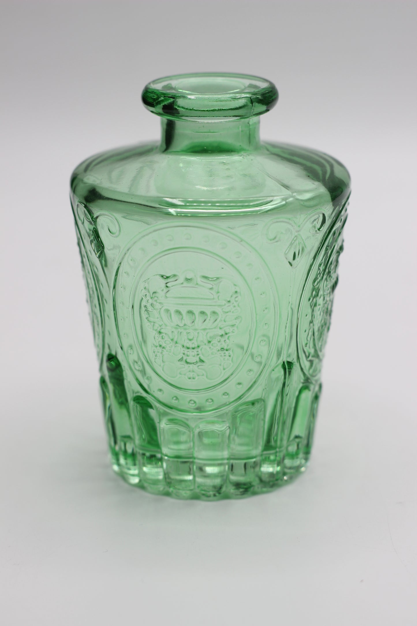 Mini Emerald Green Glass Vase