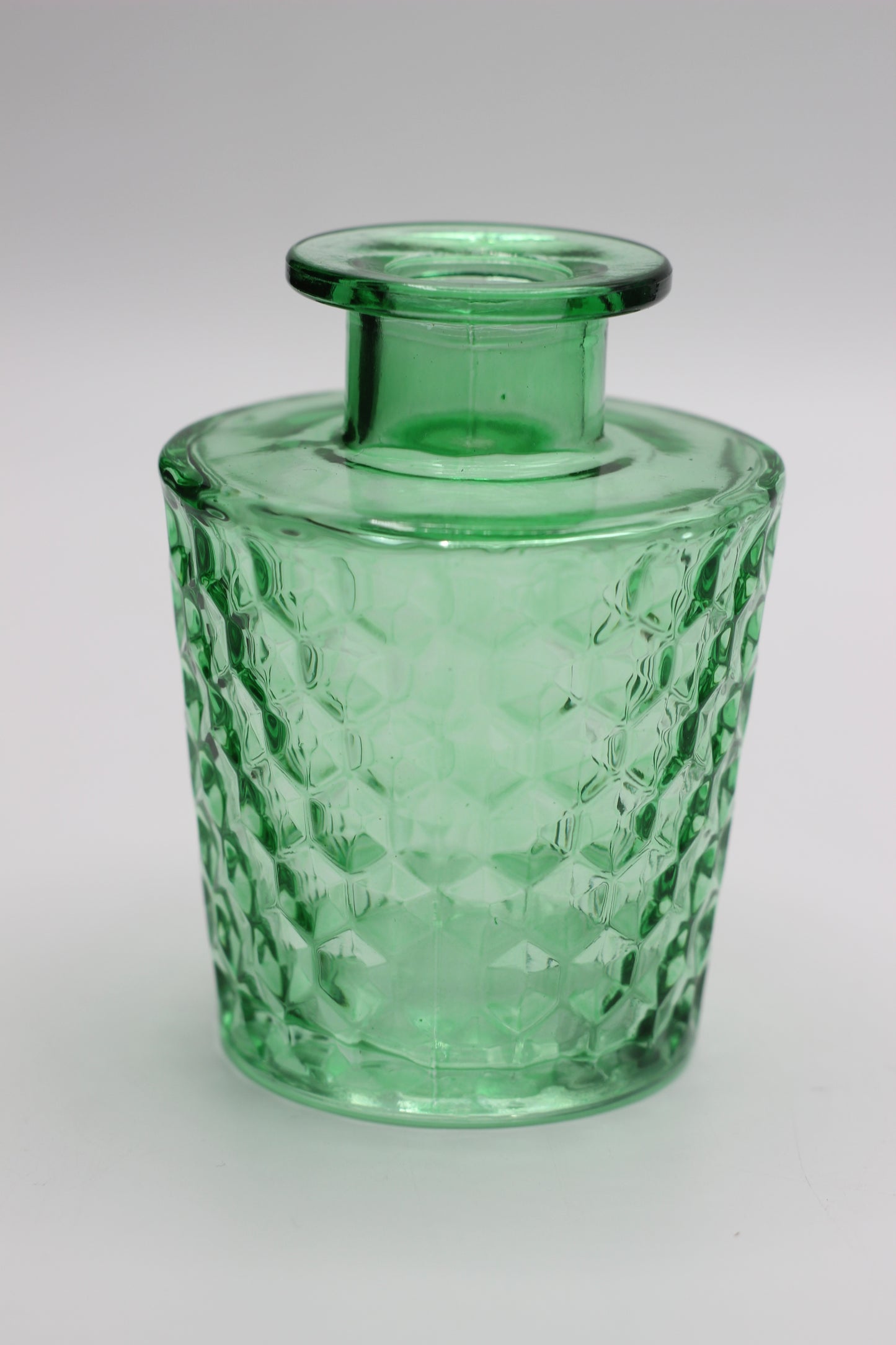 Mini Emerald Green Glass Vase