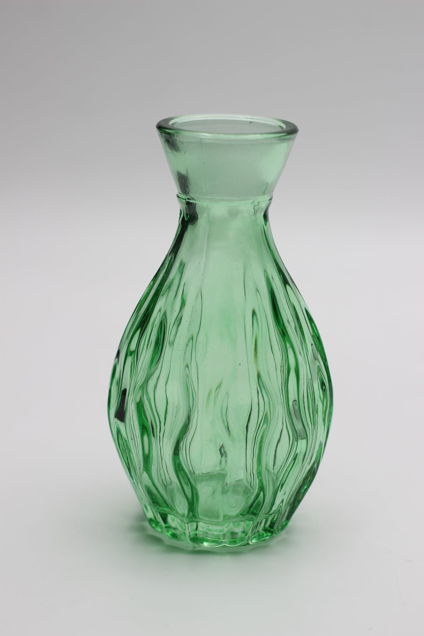 Mini Emerald Green Glass Vase