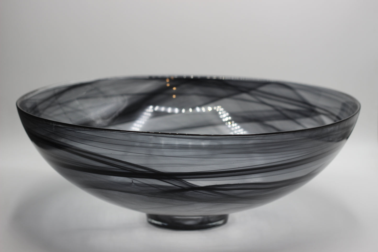 Modern Glass Serving Bowl