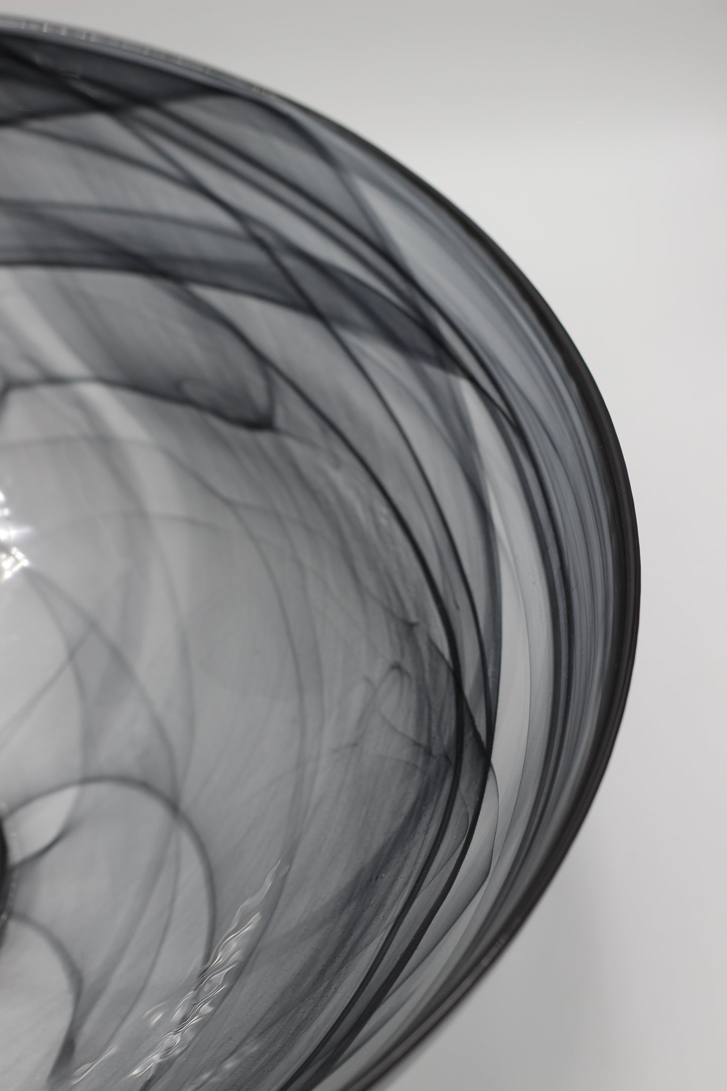Modern Glass Serving Bowl
