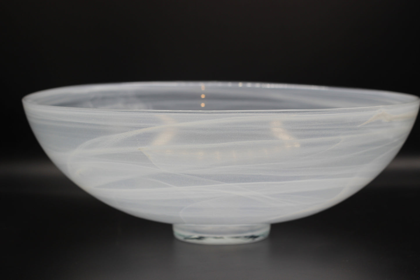 Modern Glass Serving Bowl