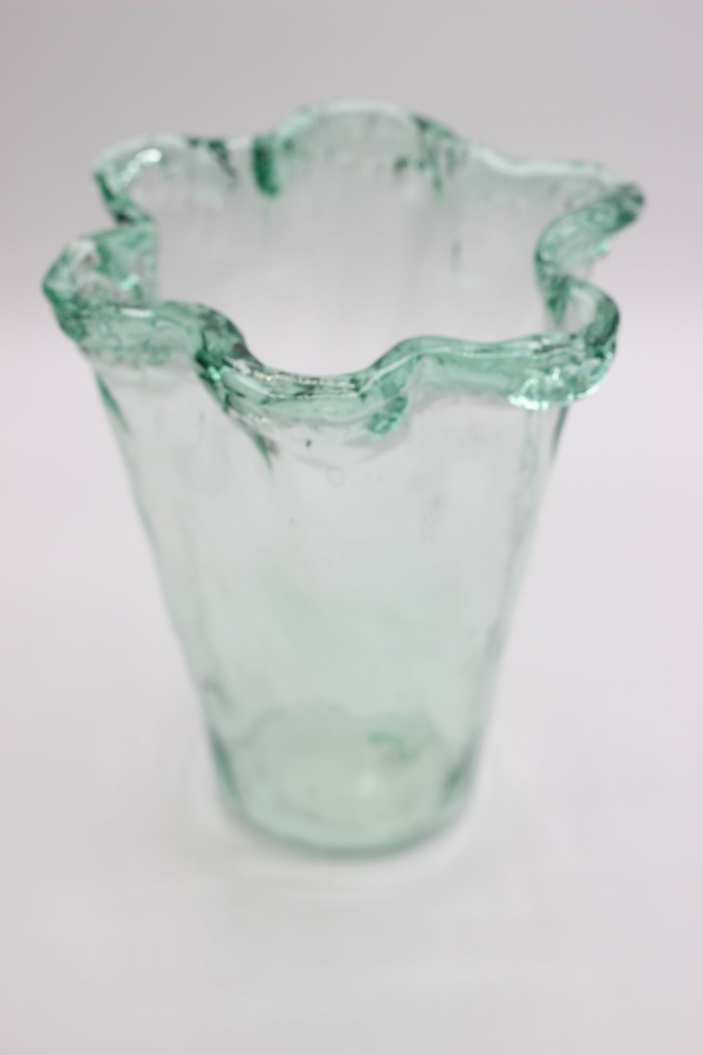 Green Glass Bowl