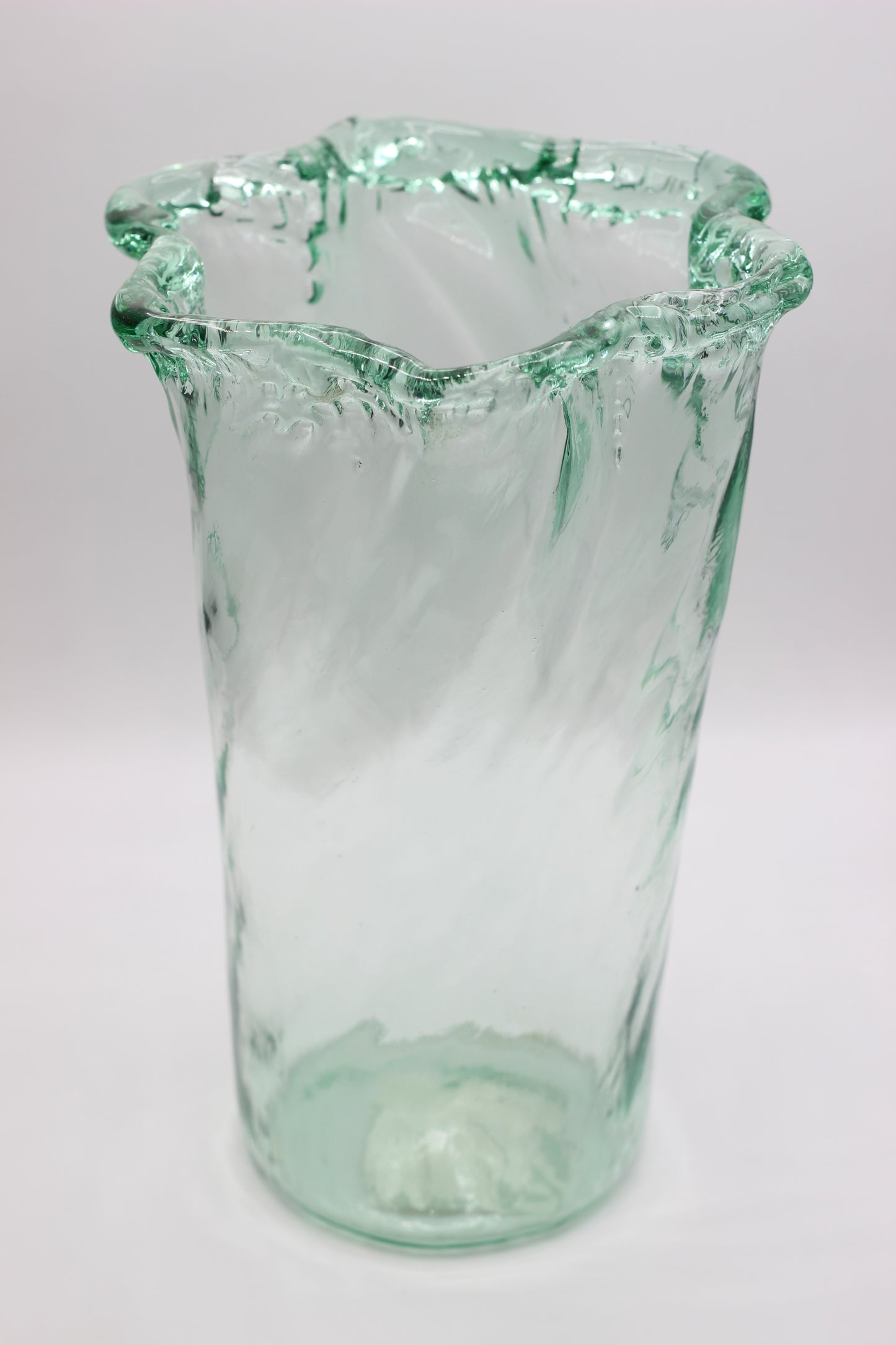 Green Glass Bowl