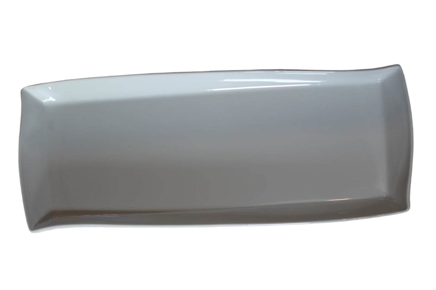 White Wave Serving Platter