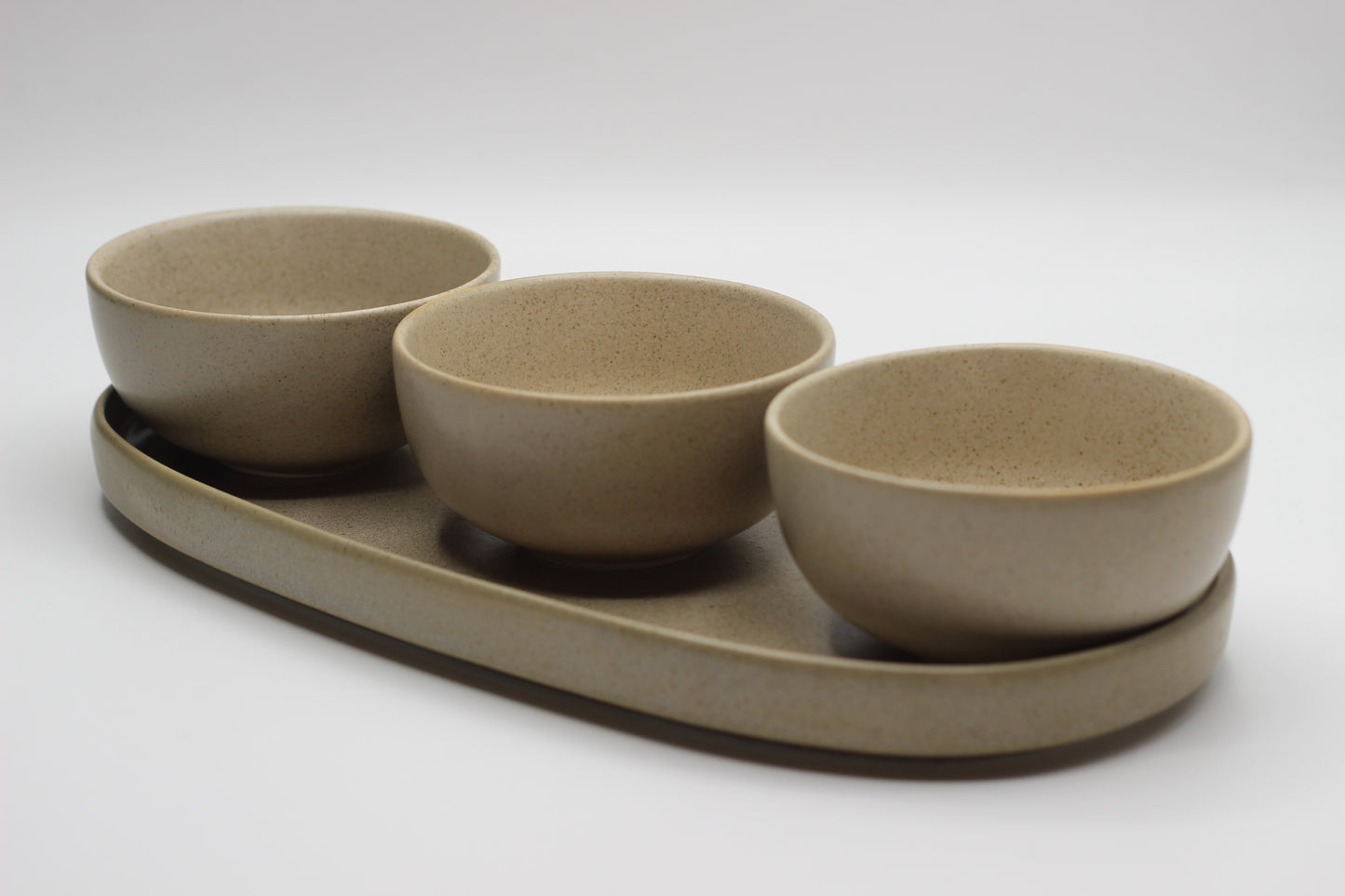 3 Dip Bowl Platter Set of 4pcs