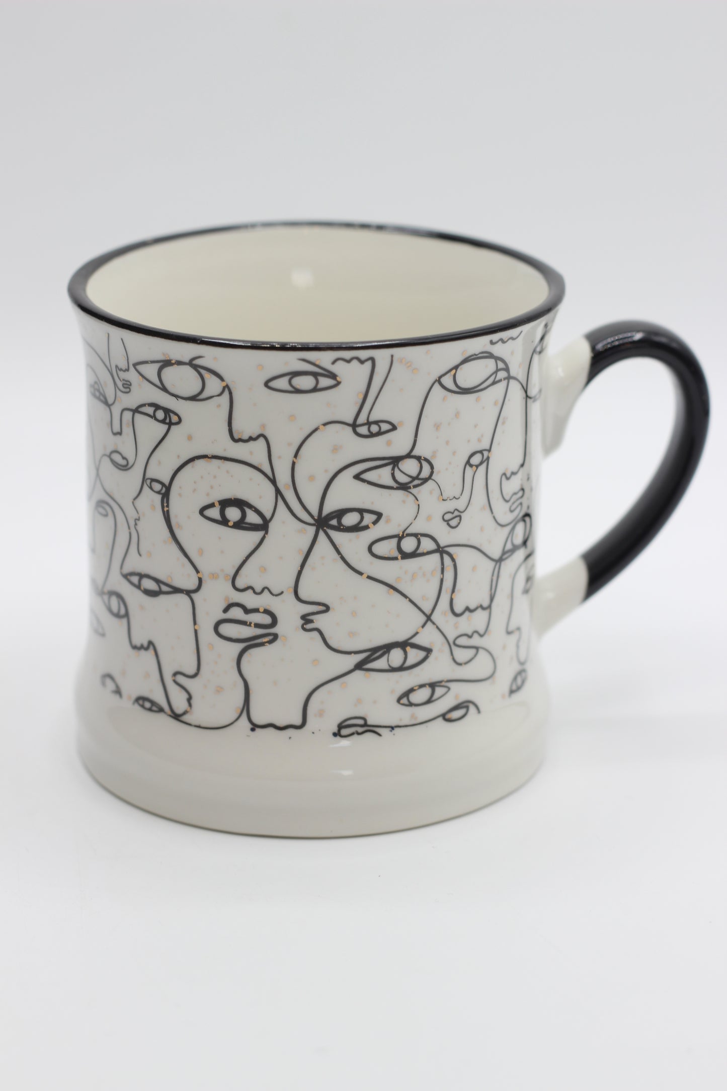 Female Face Abstract Mug