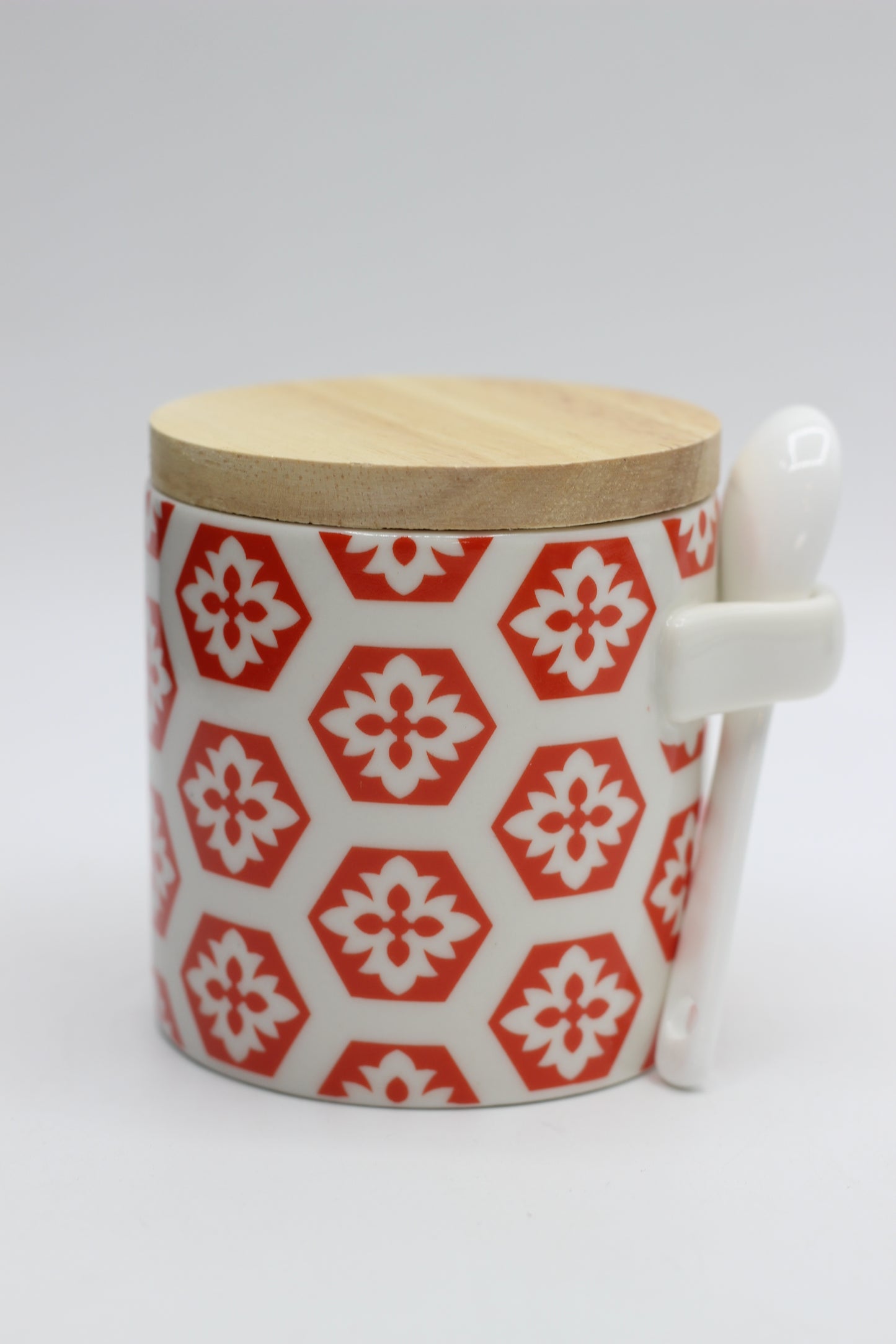 Kitchen Ceramic Jars with Spoon