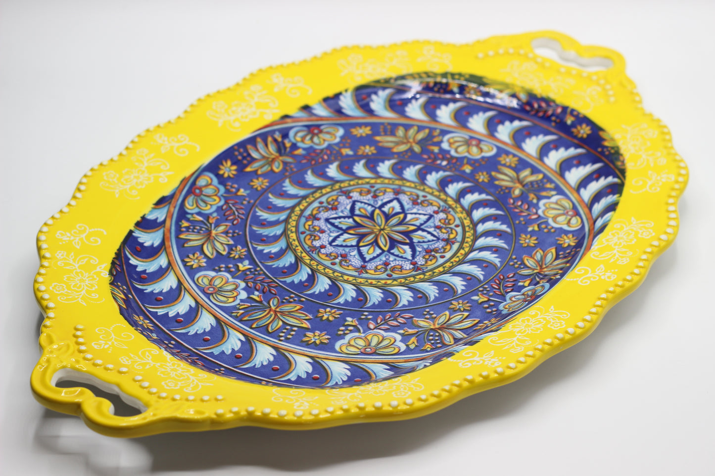 Extra Large Oval Iranian Serving Platter