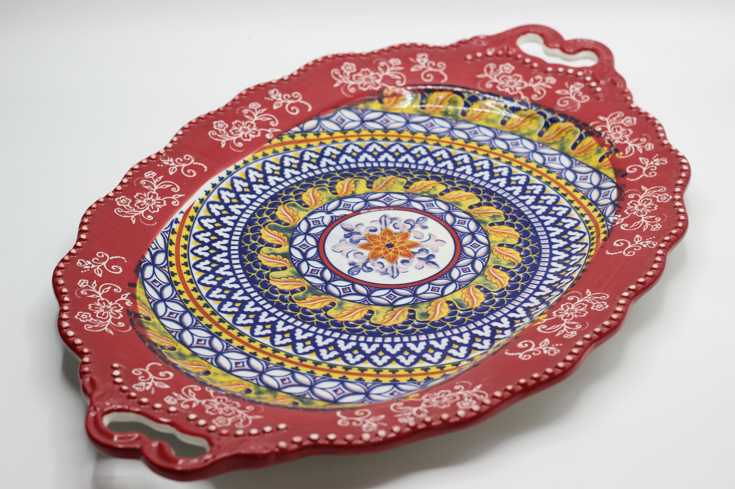 Extra Large Oval Iranian Serving Platter