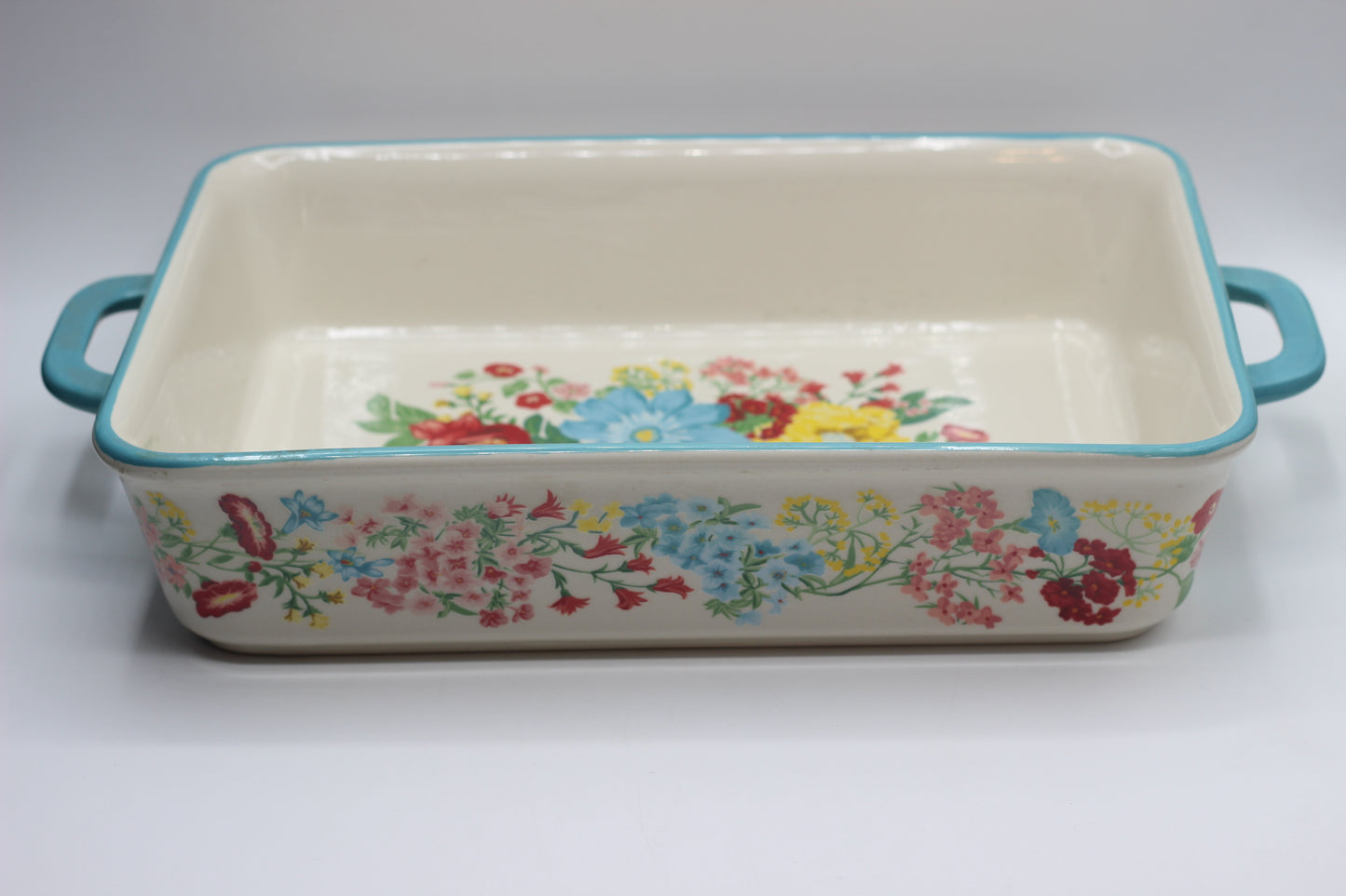 The Pioneer Woman Turqoise Ceramic Baker