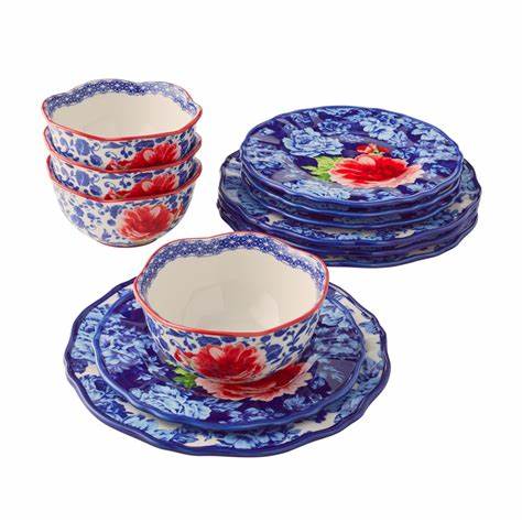 Heritage Floral Plate