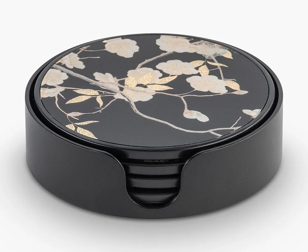 Coaster With Holder Set of 4