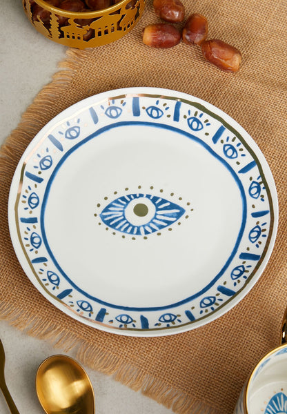 Ni'mah- eye print Hamsa plate