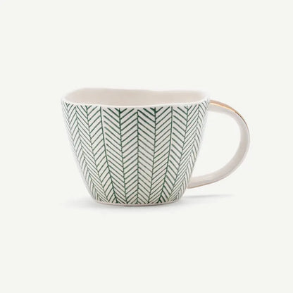 Dashes Porcelain Mug