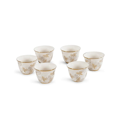 6-Piece Porcelain Qahwa Set