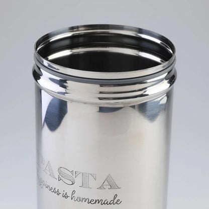 Silver Pasta Container