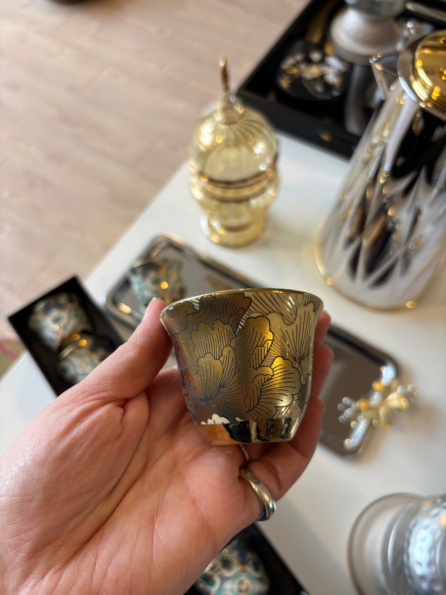 6-Piece Porcelain Qahwa Set