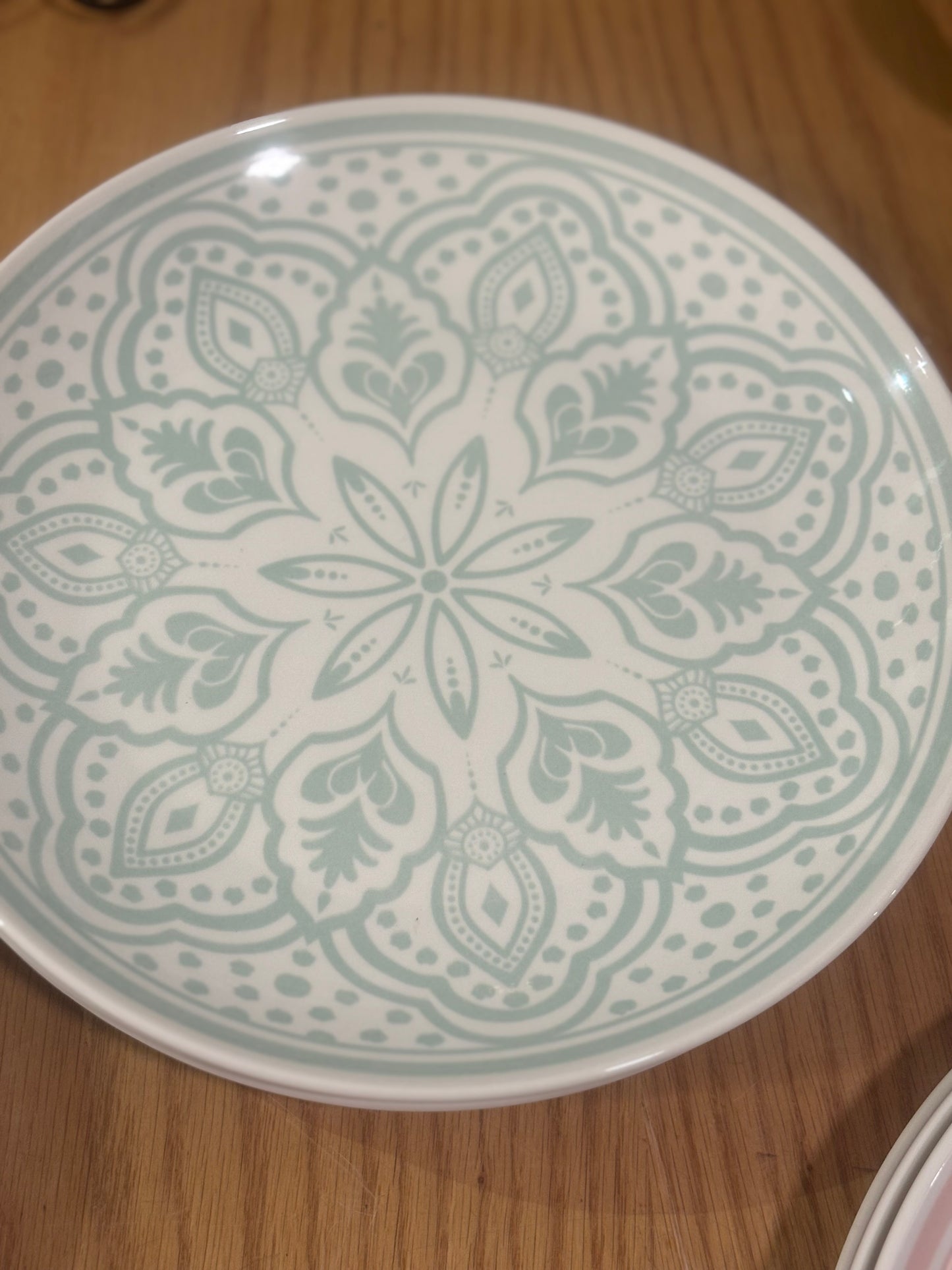 Tribal Dine Porcelain Plate
