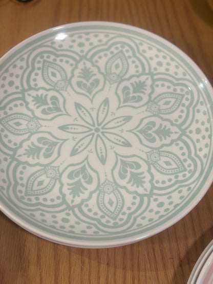 Tribal Dine Porcelain Plate