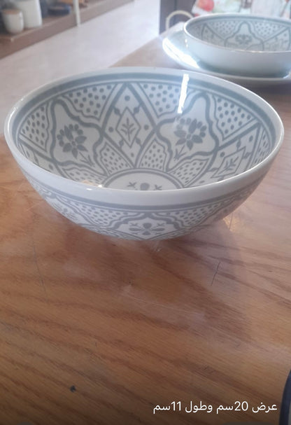Tribal Dine Porcelain Bowl