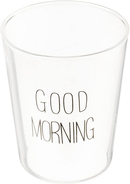 Good Morning Glass Cup