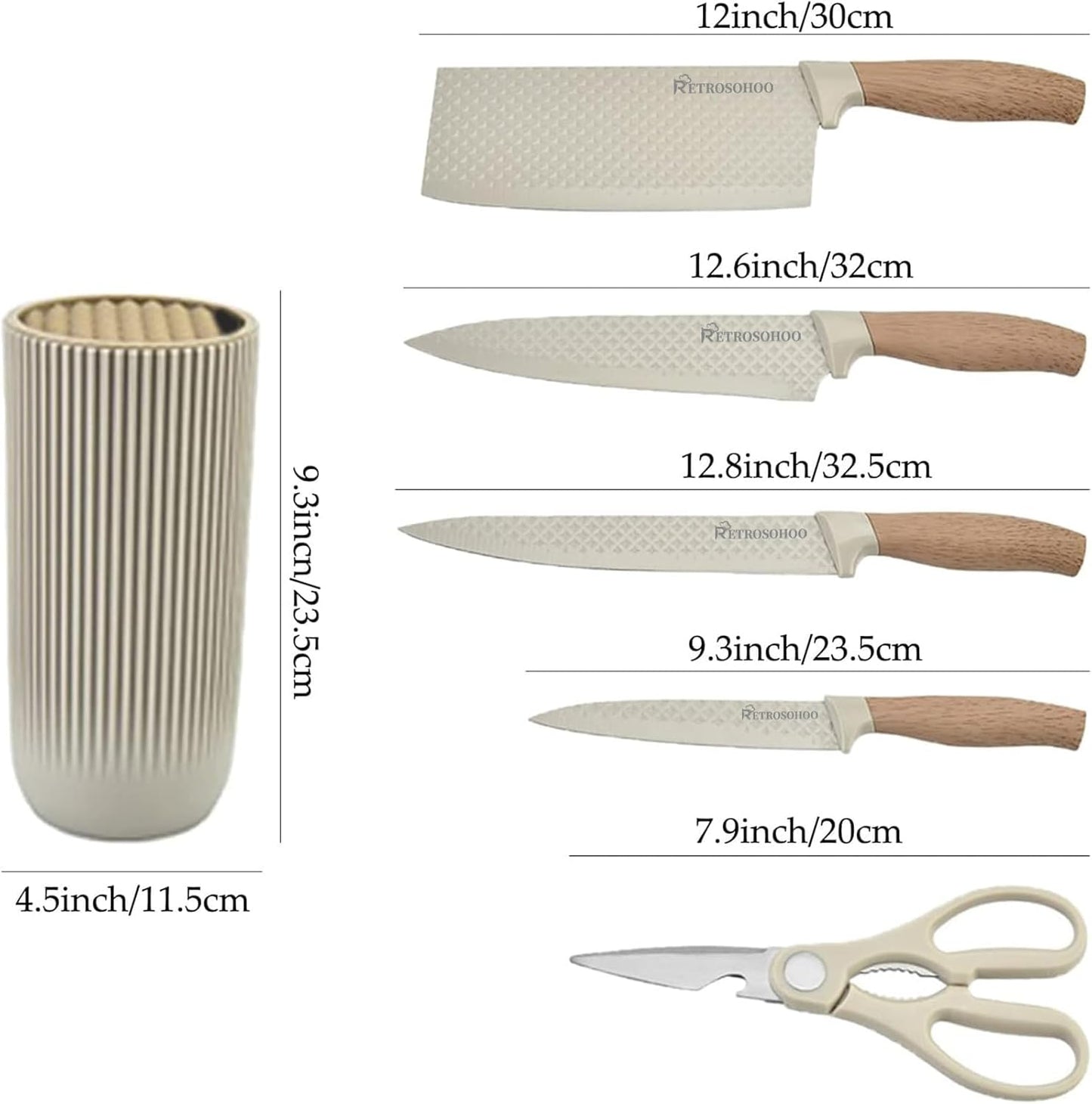 kitchen Knife Set 6-Pieces