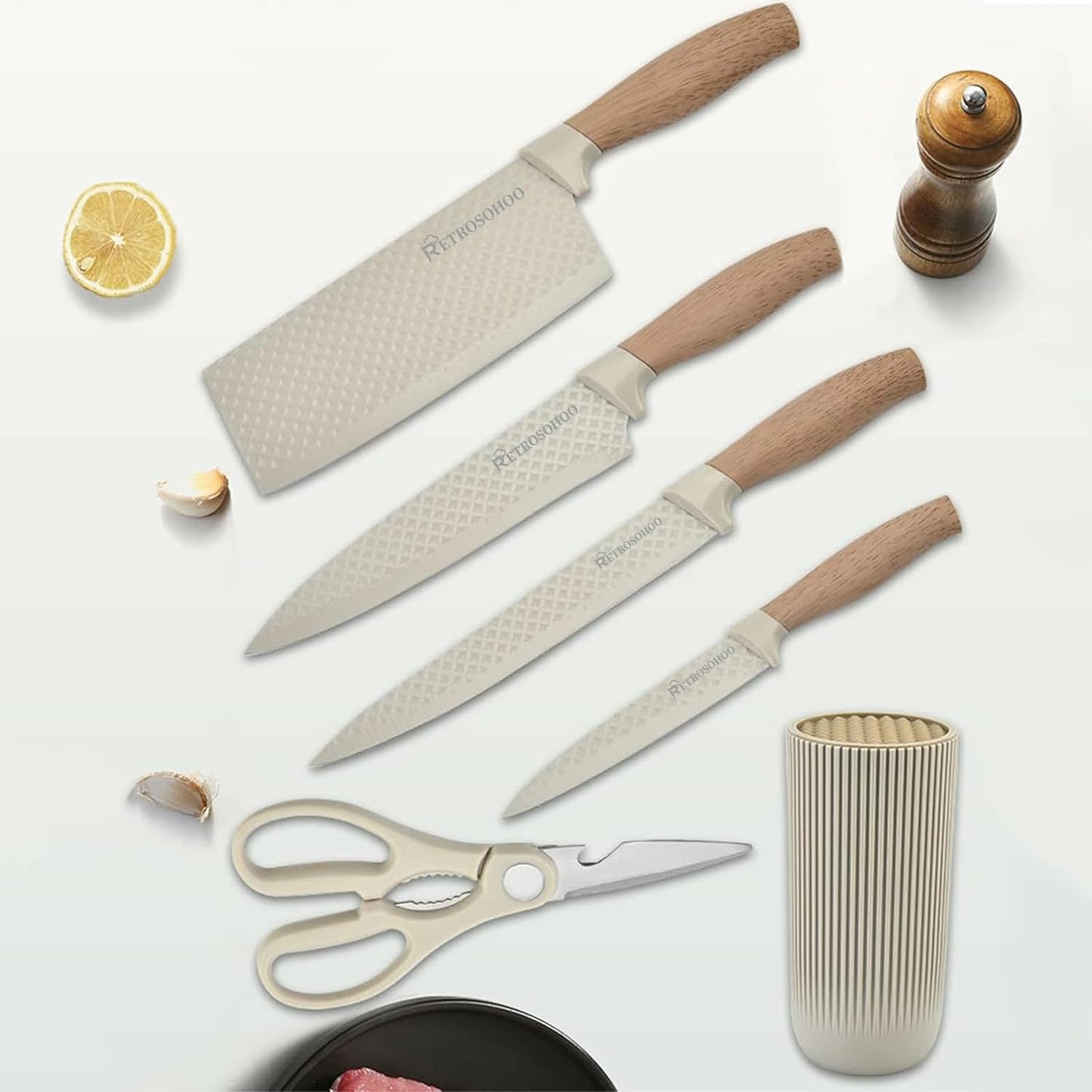 kitchen Knife Set 6-Pieces