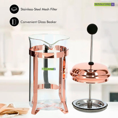 ROSE GOLD 600 ml COFFEE PRESS