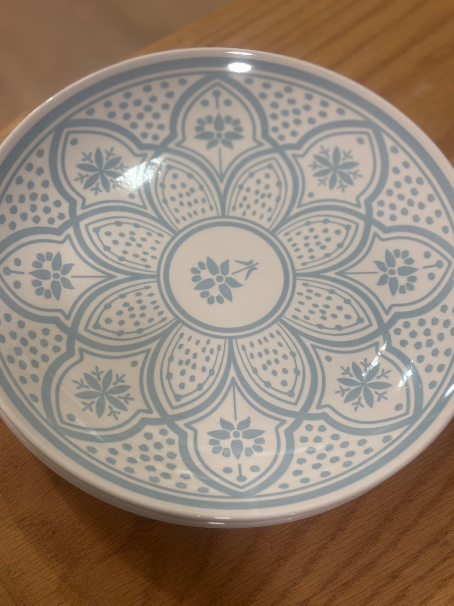 Tribal Dine Porcelain Plate