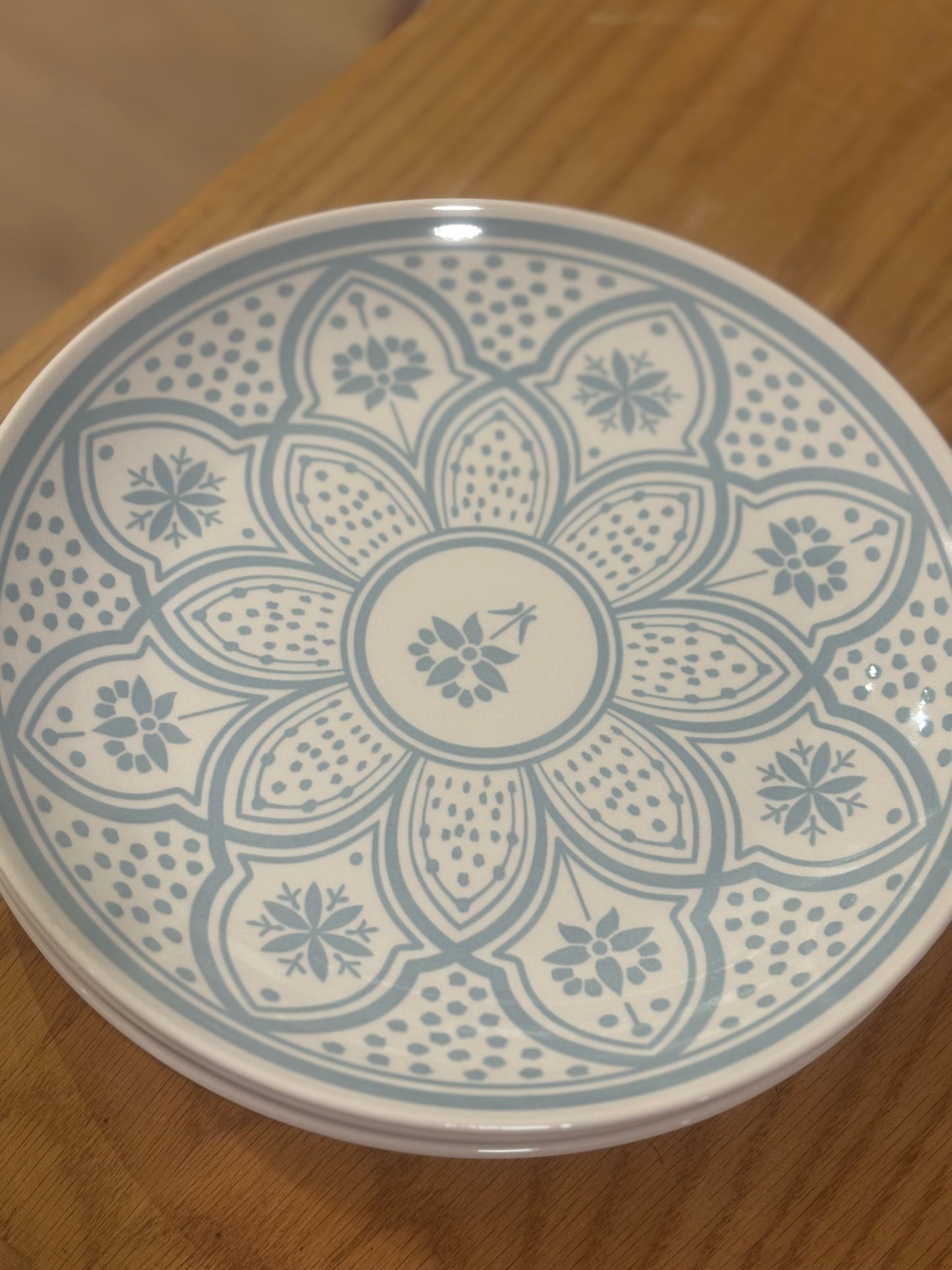 Tribal Dine Porcelain Plate