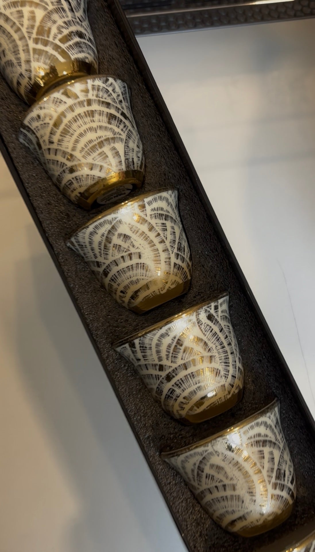 6-Piece Porcelain Qahwa Set