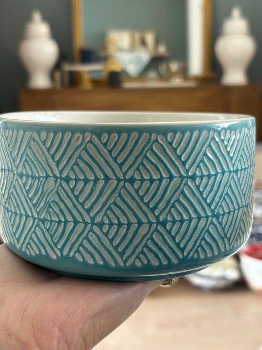 Engraved Breakfast Ceramic Bowl