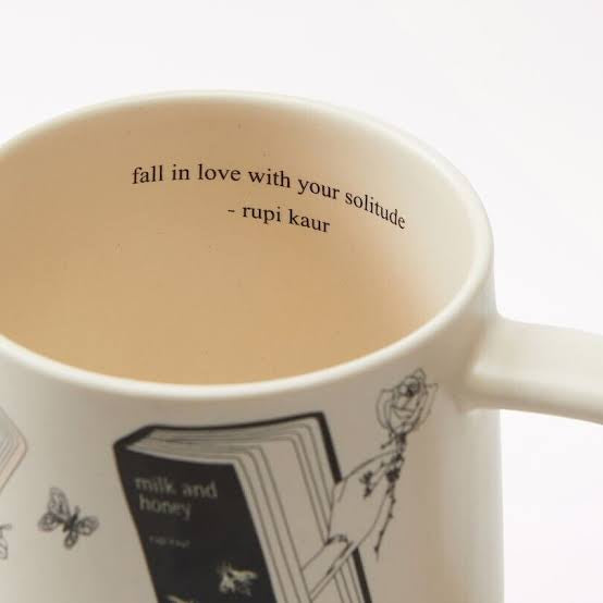 Rupi Kaur Ceramic Book Mug