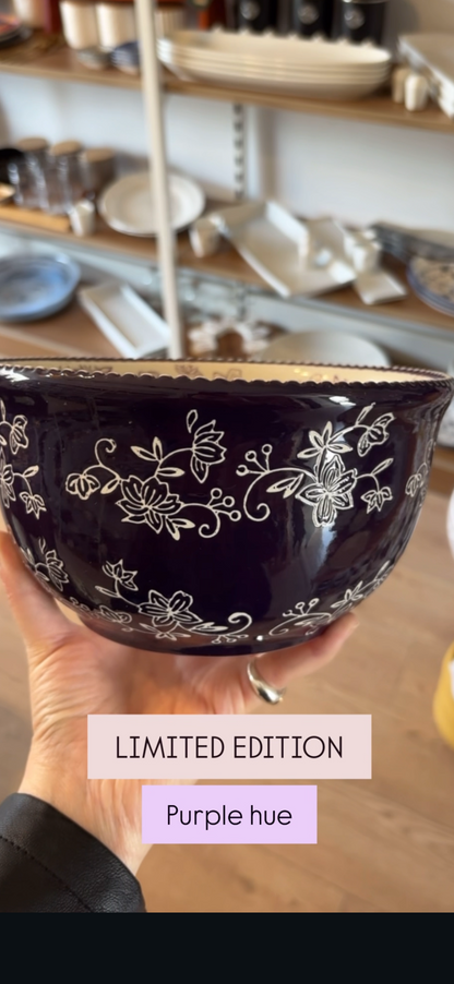 Floral Lace Serving Bowls