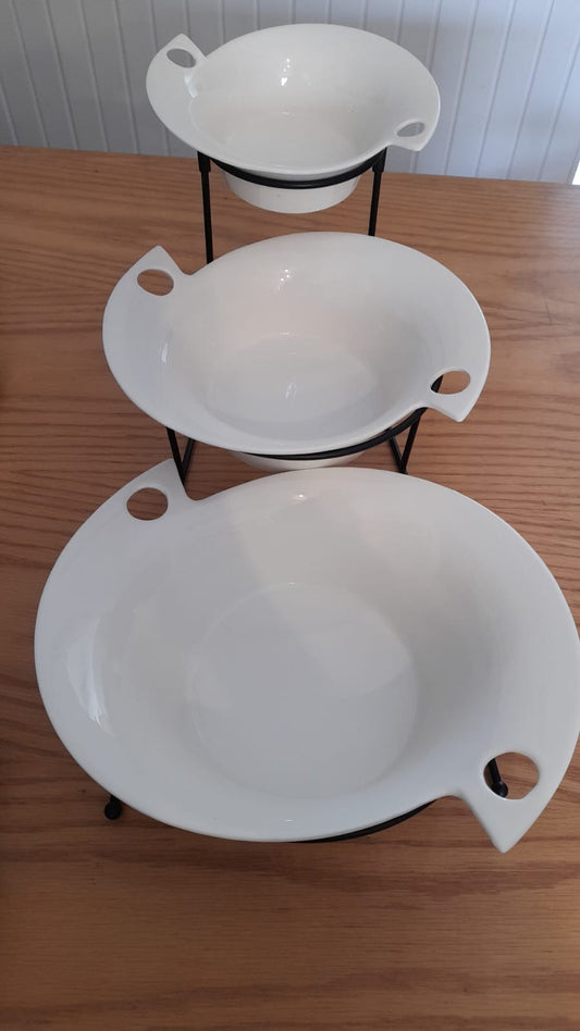 3 level Serving platters
